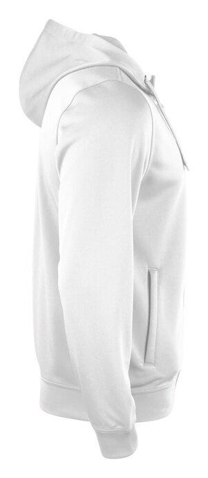 Clique CQ021014 Basic Active Full Zip Hoody - White