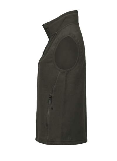 Tee Jays TJ9133 Ladies Trail Fleece Bodywarmer - Hunter Green