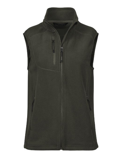 Tee Jays TJ9133 Ladies Trail Fleece Bodywarmer - Hunter Green