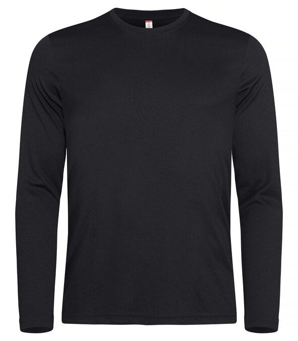 Clique CQ029040 Basic Active-T L/S - Black