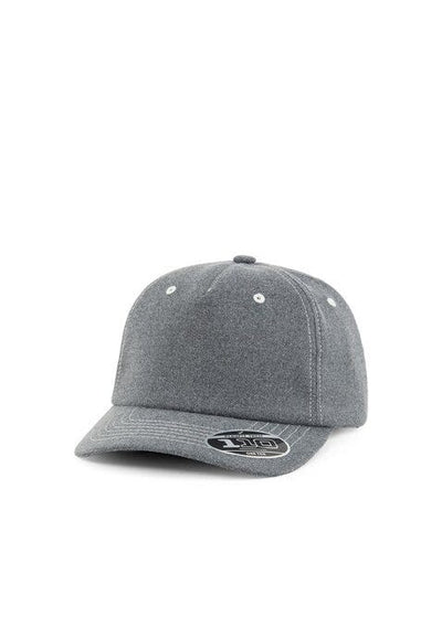 Flexfit 110UMW 110 Melton Wooly Serge - Heather/Charcoal