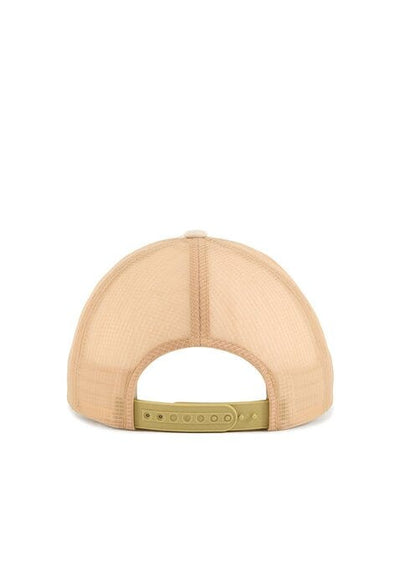 Flexfit 6502UMA YP Classic Unstructured Mesh Cap - Beige/Caramel