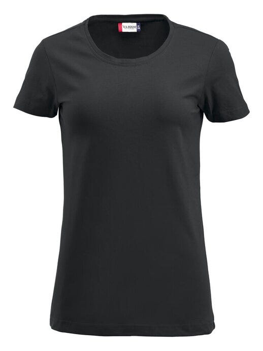 Clique CQ029317 Carolina S/S - Black