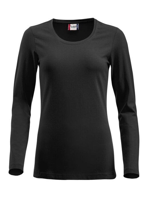 Clique CQ029319 Carolina L/S - Black
