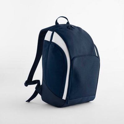 Bagbase BG571 Teamwear Backpack - Navy/White