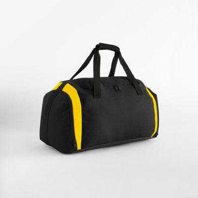 Bagbase BG572 Teamwear Holdall - Black/Yellow