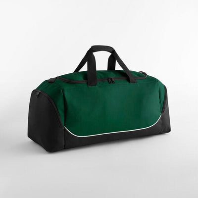 Quadra QS75 Teamwear Large Holdall - Bottle Green/Black/White