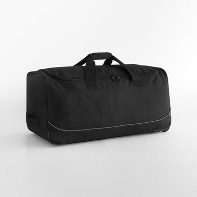 Quadra QS87 Teamwear Wheeled Holdall - Black/ Grey