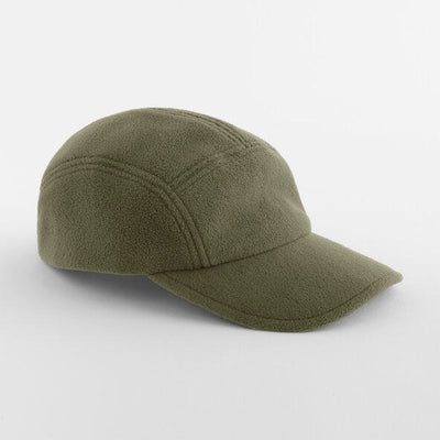 Beechfield B254R Recycled Fleece 5 Panel Cap - Olive Green