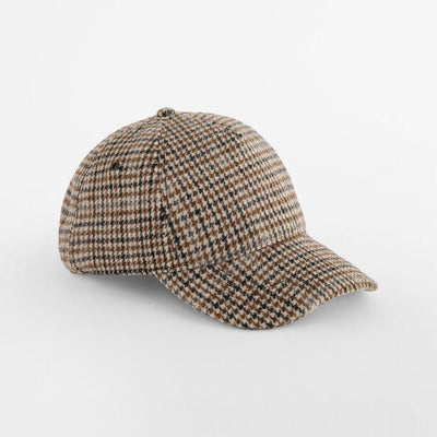 Beechfield B625 Wool Blend Check Cap - TNHST