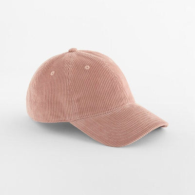 Beechfield B692 Corduroy Dad Cap - Dusky Pink