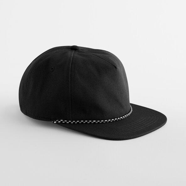 Beechfield B864N EarthAware® OC Rope Cap - Black