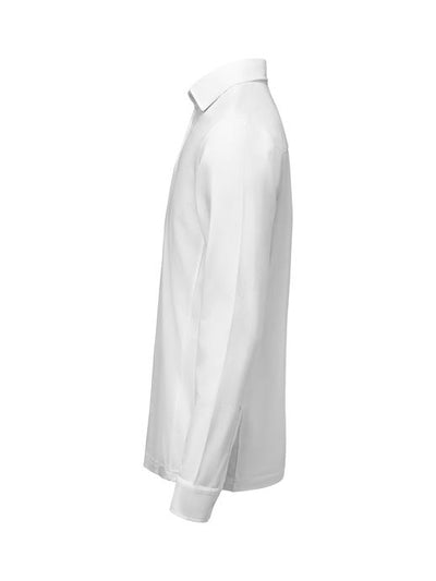 James Harvest HAR2115007 American Supreme L/S Polo - White