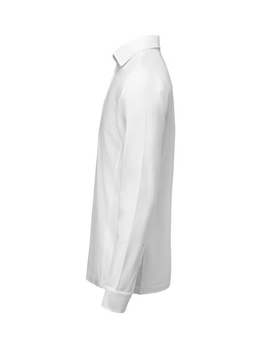 James Harvest HAR2115007 American Supreme L/S Polo - White