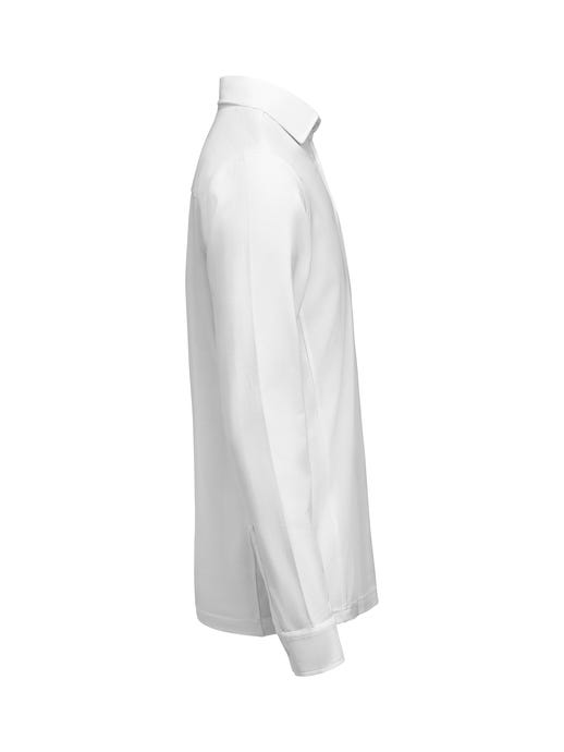 James Harvest HAR2115007 American Supreme L/S Polo - White