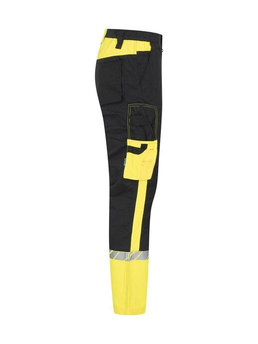 ProJob Workwear PJ647508 ProJob Progression 7508 Workpant - Black/Yellow