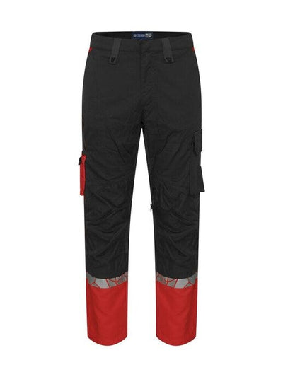 ProJob Workwear PJ647508 ProJob Progression 7508 Workpant - Black/Red