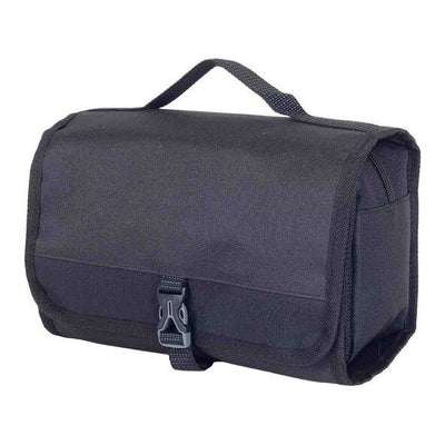 Shugon SH4479 Pamplona Travel Toiletry Bag - Black/Black