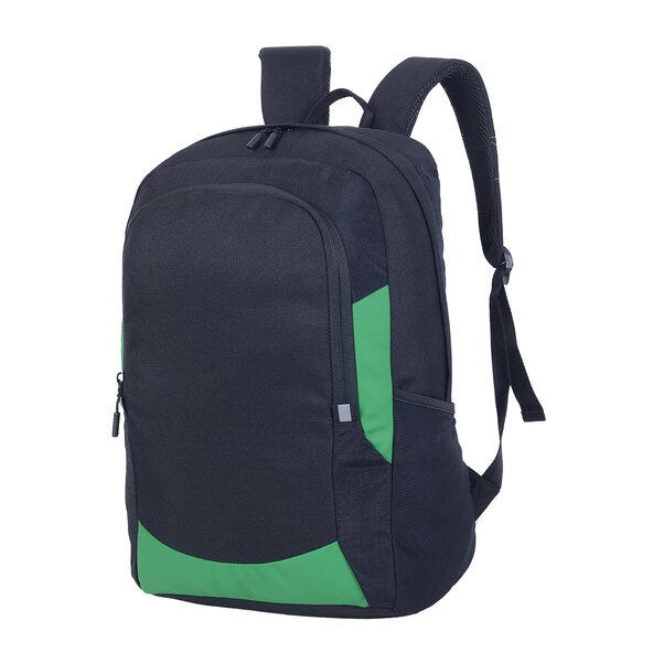 Shugon SH7242 Alabama Primary Backpack - Black/Green