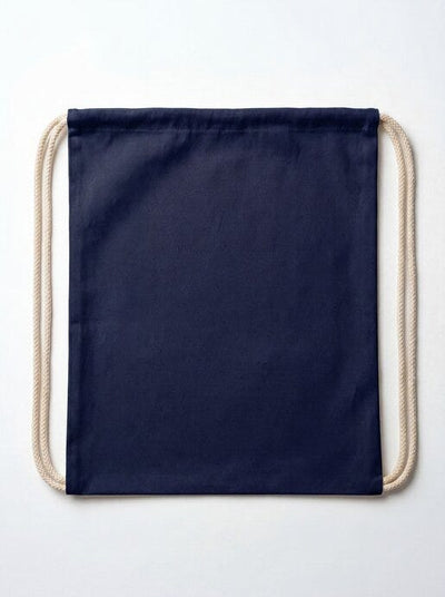United Bags UB9250 UB Core Cotton Drawstring - Navy
