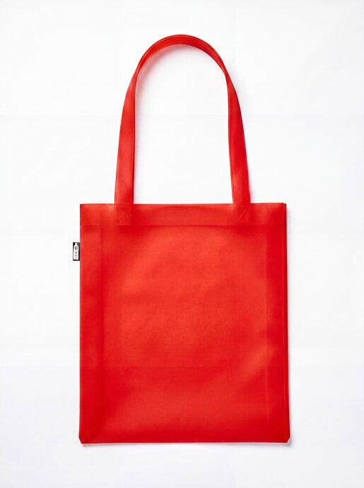United Bags UB4092 UB Axis rPET Bag - Red