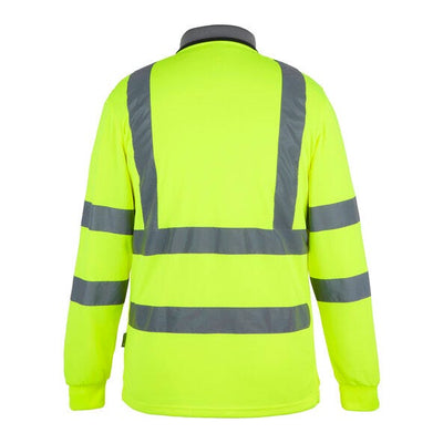 Regatta Professional TRS324 Regatta Hi-Vis Pro Contract L/S Polo - Hi-Vis Yellow