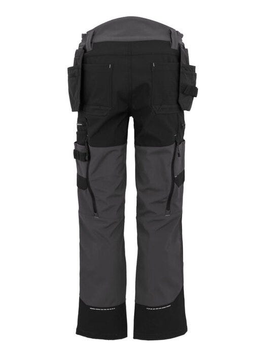 Regatta Professional TRJ447S Regatta 4TEX Stretch Holster Trouser S - Slate Grey/Black