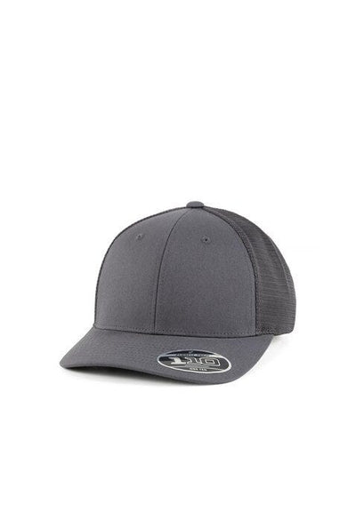 Flexfit 110DMT 110 Dia Double Mesh Trucker - Dark Grey