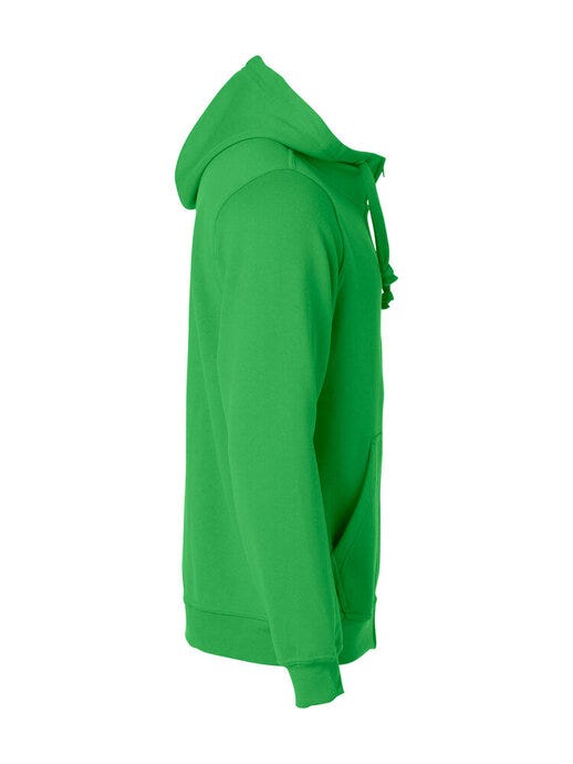 Clique CQ021034 Basic Hoody Full Zip Men's - Apple Green