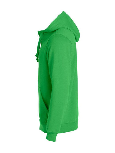 Clique CQ021034 Basic Hoody Full Zip Men's - Apple Green
