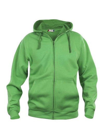 Clique CQ021034 Basic Hoody Full Zip Men's - Apple Green