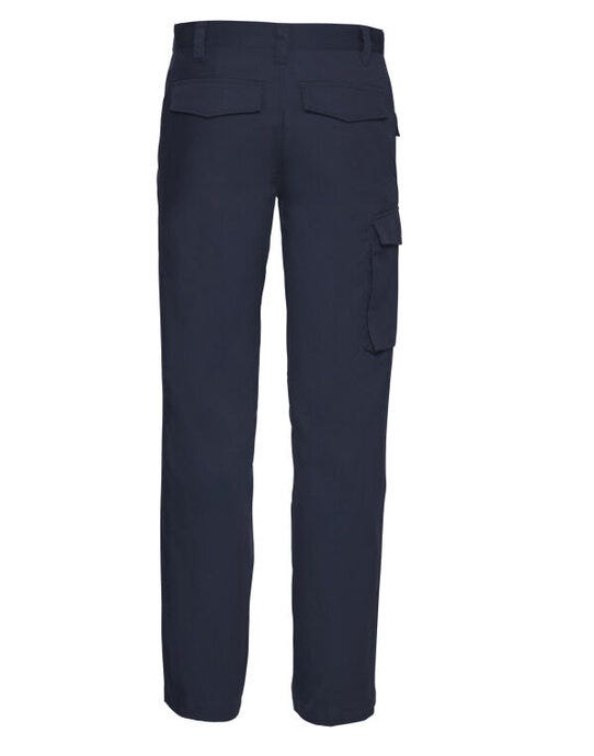 Russell Athletic 001MR Russell Polycotton Twill Trousers (Reg) - French Navy