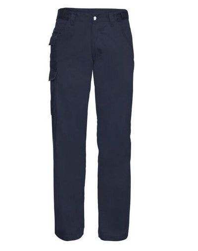 Russell Athletic 001MR Russell Polycotton Twill Trousers (Reg) - French Navy