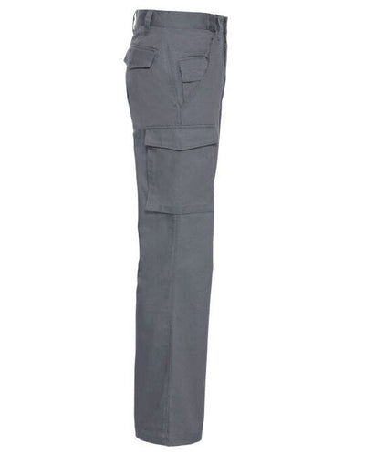 Russell Athletic 001MT Russell Polycotton Twill Trousers (Tall) - Convoy Grey