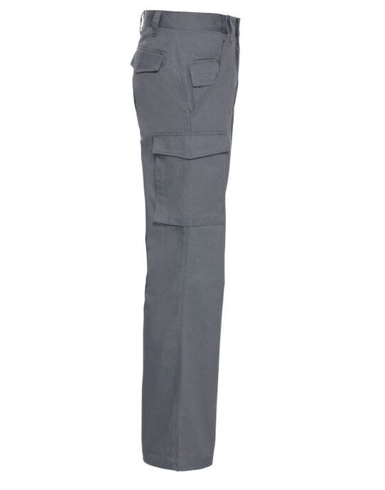 Russell Athletic 001MT Russell Polycotton Twill Trousers (Tall) - Convoy Grey