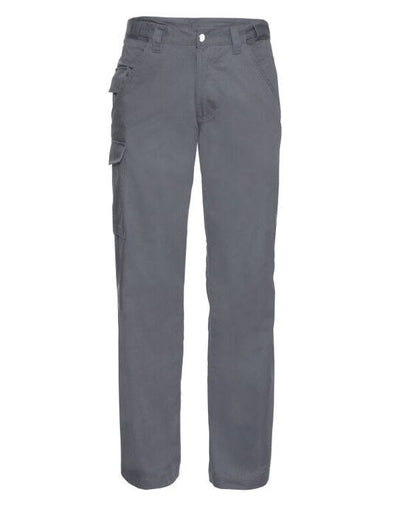 Russell Athletic 001MT Russell Polycotton Twill Trousers (Tall) - Convoy Grey