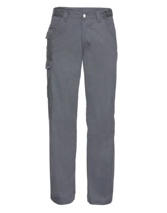 Russell Athletic 001MT Russell Polycotton Twill Trousers (Tall) - Convoy Grey