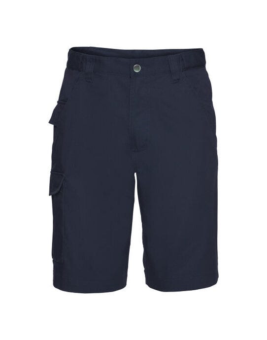 Russell Athletic 002M Russell Polycotton Twill Shorts - French Navy