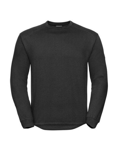 Russell Athletic 013M Russell Heavy Duty Workwear Sweatshirt - Black