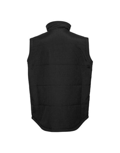 Russell Athletic 014M Russell Heavy Duty Workwear Gilet - Black