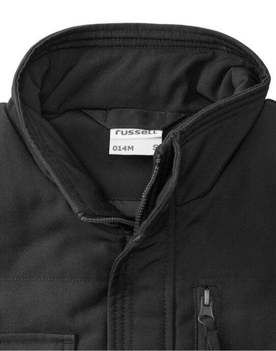 Russell Athletic 014M Russell Heavy Duty Workwear Gilet - Black