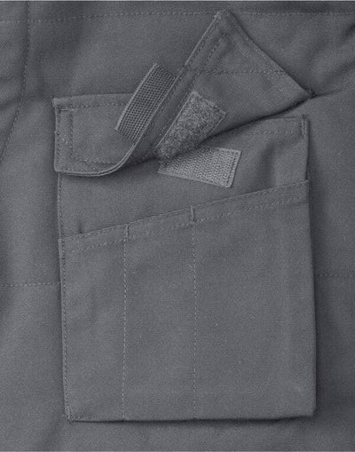 Russell Athletic 014M Russell Heavy Duty Workwear Gilet - Convoy Grey
