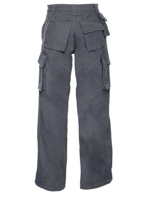 Russell Athletic 015MR Russell Heavy Duty W'Wear Trousers (Reg) - Convoy Grey