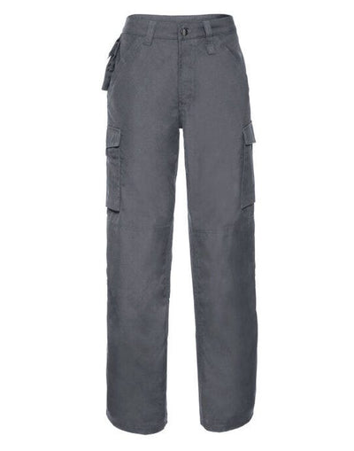 Russell Athletic 015MR Russell Heavy Duty W'Wear Trousers (Reg) - Convoy Grey