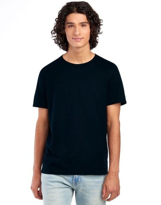 Jerzees 0S470M0 Eco Premium Organic T - Black