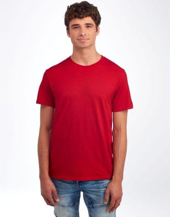 Jerzees 0S470M0 Eco Premium Organic T - True Red