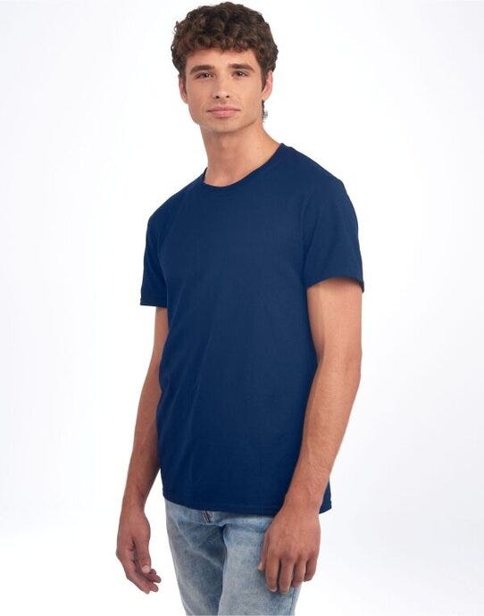 Jerzees 0S470M0 Eco Premium Organic T - Navy Blue