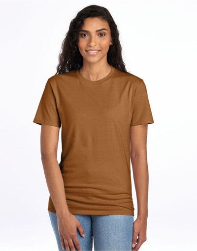 Jerzees 0S470M0 Eco Premium Organic T - Golden Pecan