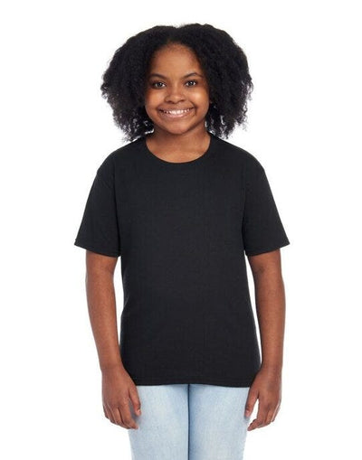 Jerzees 0S470Y0 Eco Youth Premium Organic T - Black