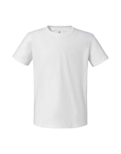 Jerzees 0S470Y0 Eco Youth Premium Organic T - White